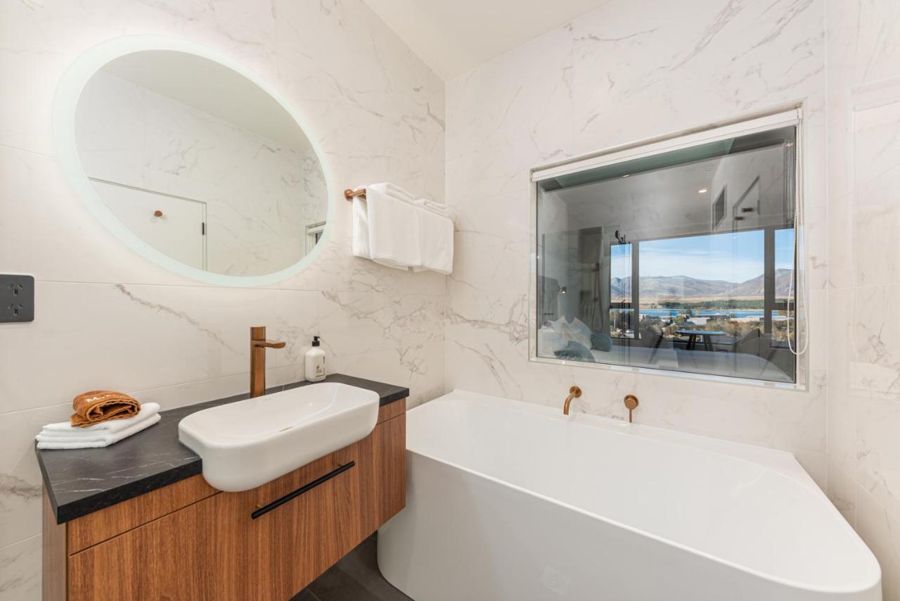 Galaxy Boutique Hotel 레이크 테카포 외부 사진 Bathroom